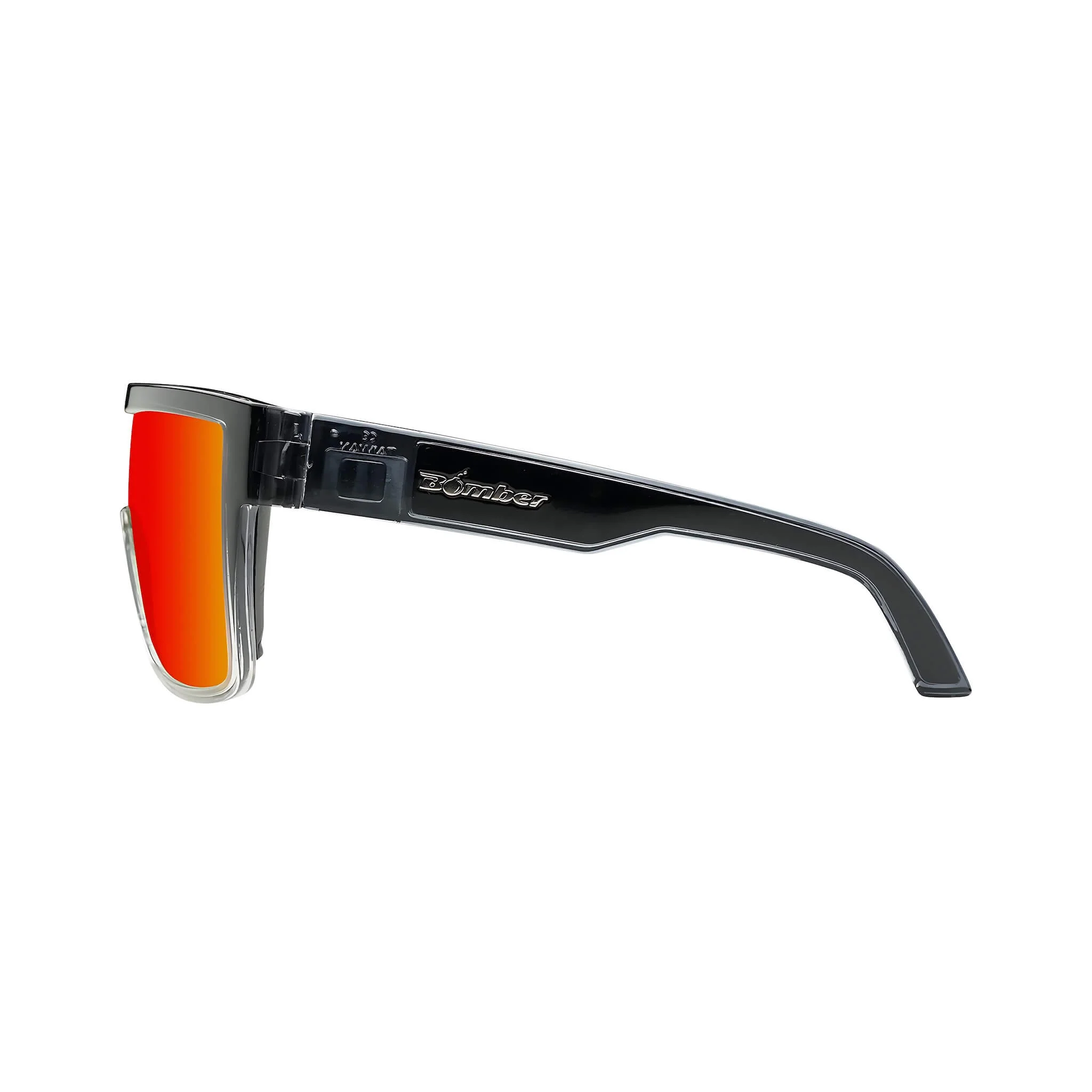 Buzz-Bomb Non-Polarized Safety Glasses - Fire Red - Image 4