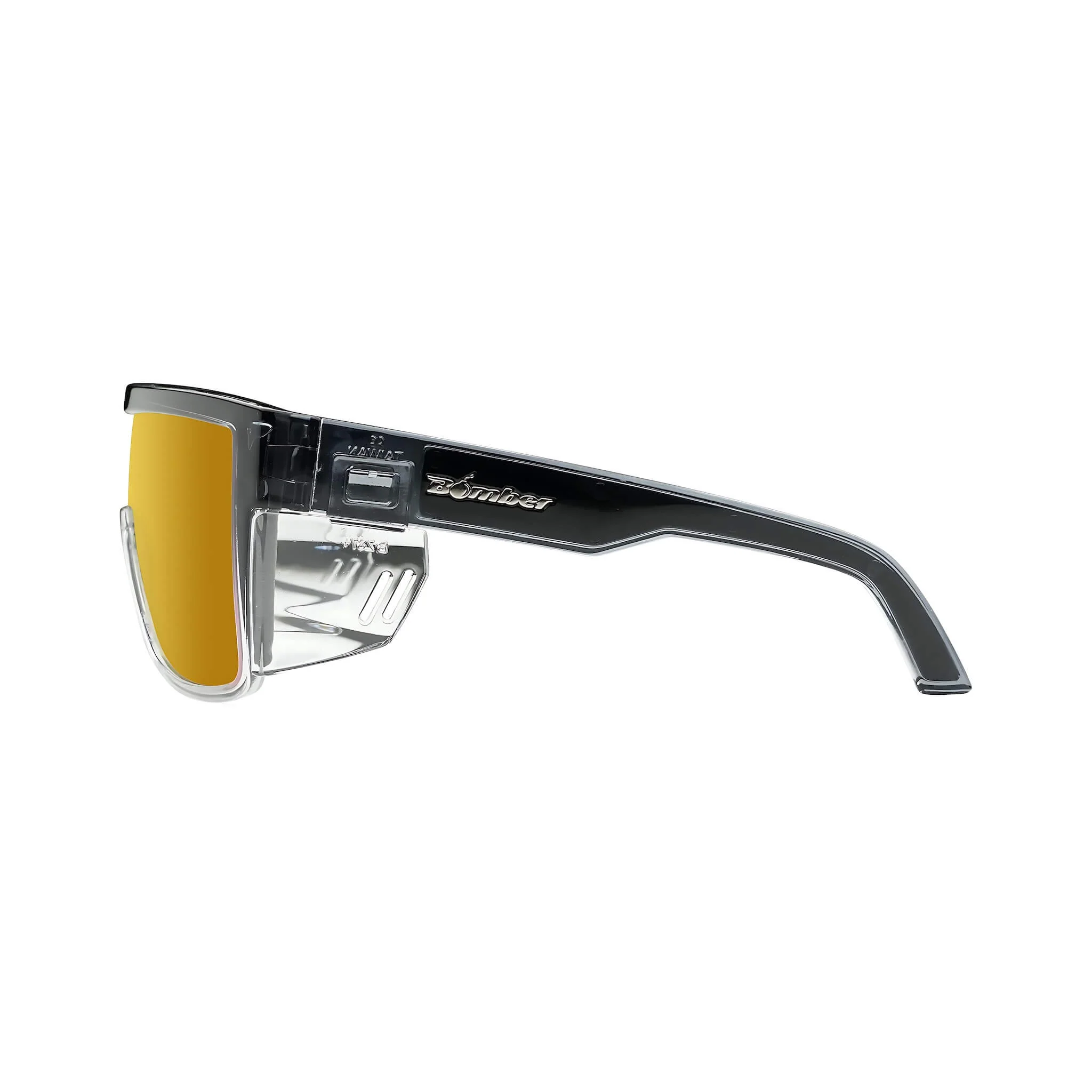 Buzz-Bomb Polarized Safety Glasses - Gold - Image 3