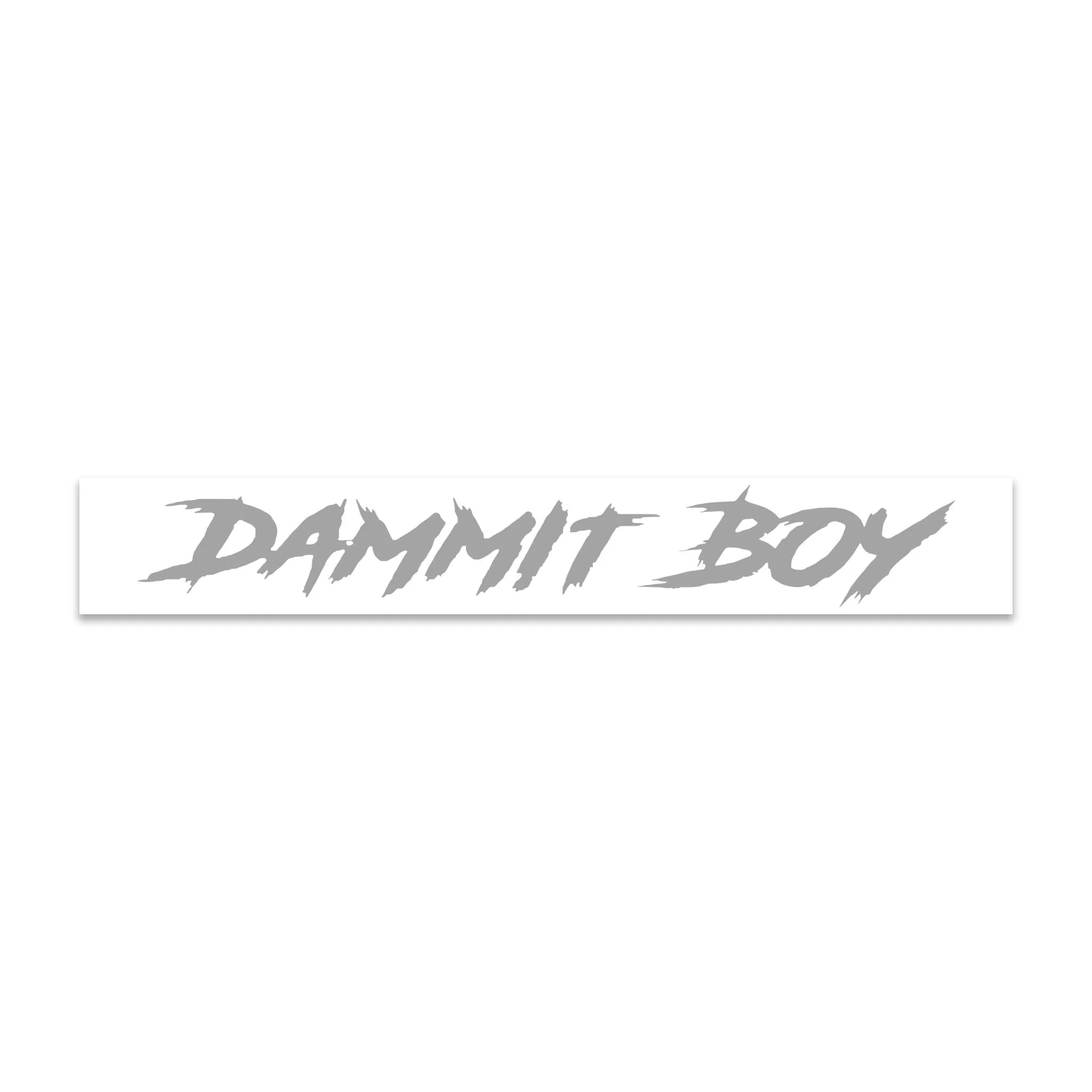 "DAMMIT BOY" WINDSHIELD DECAL - Image 5