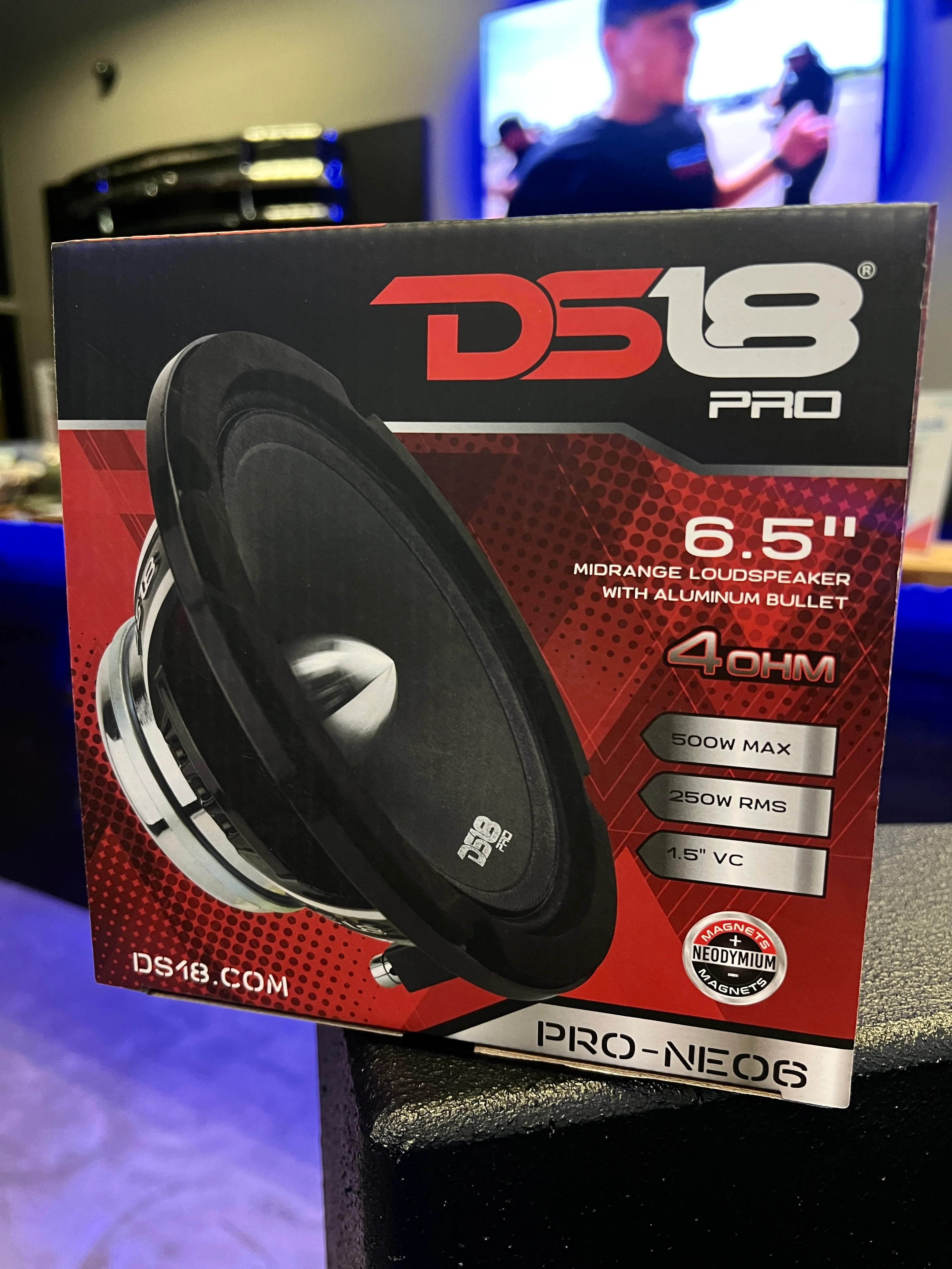 DS18 PRO-NEO6 6.5” 4OHM 500W MAX 250W RMS - Image 4