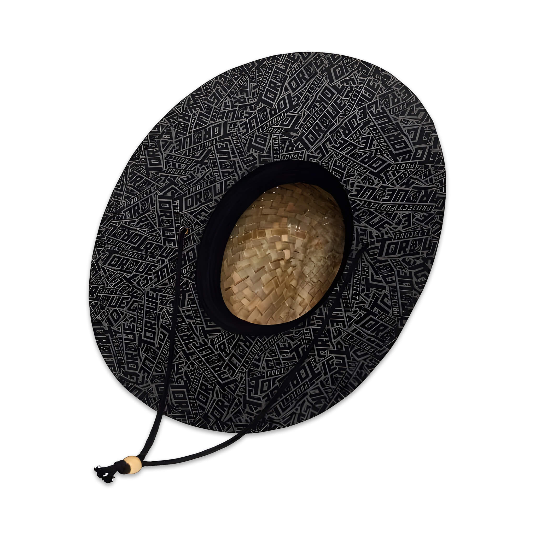 PROJECT TORQUE STRAW HAT - BLACK - Image 2