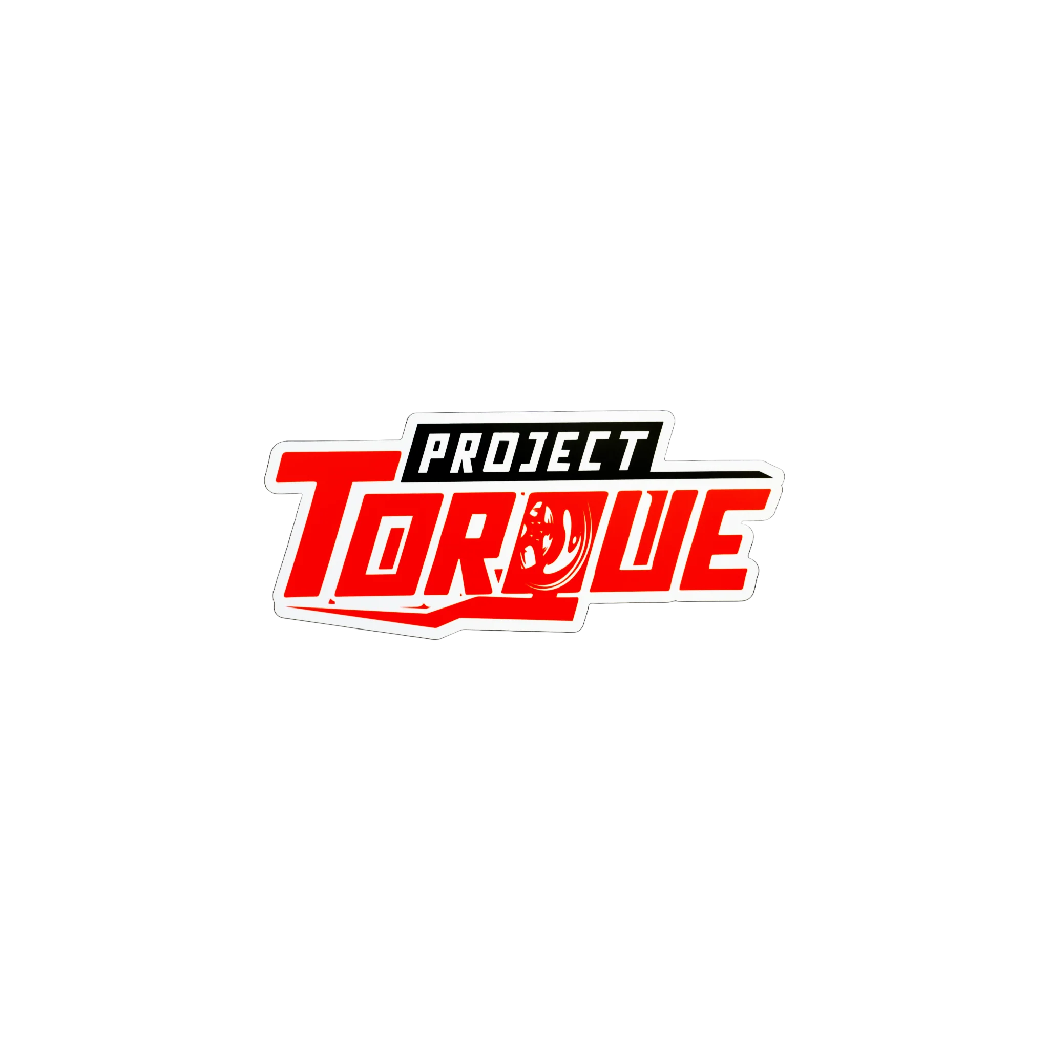 RED SMALL PROJECT TORQUE DECAL