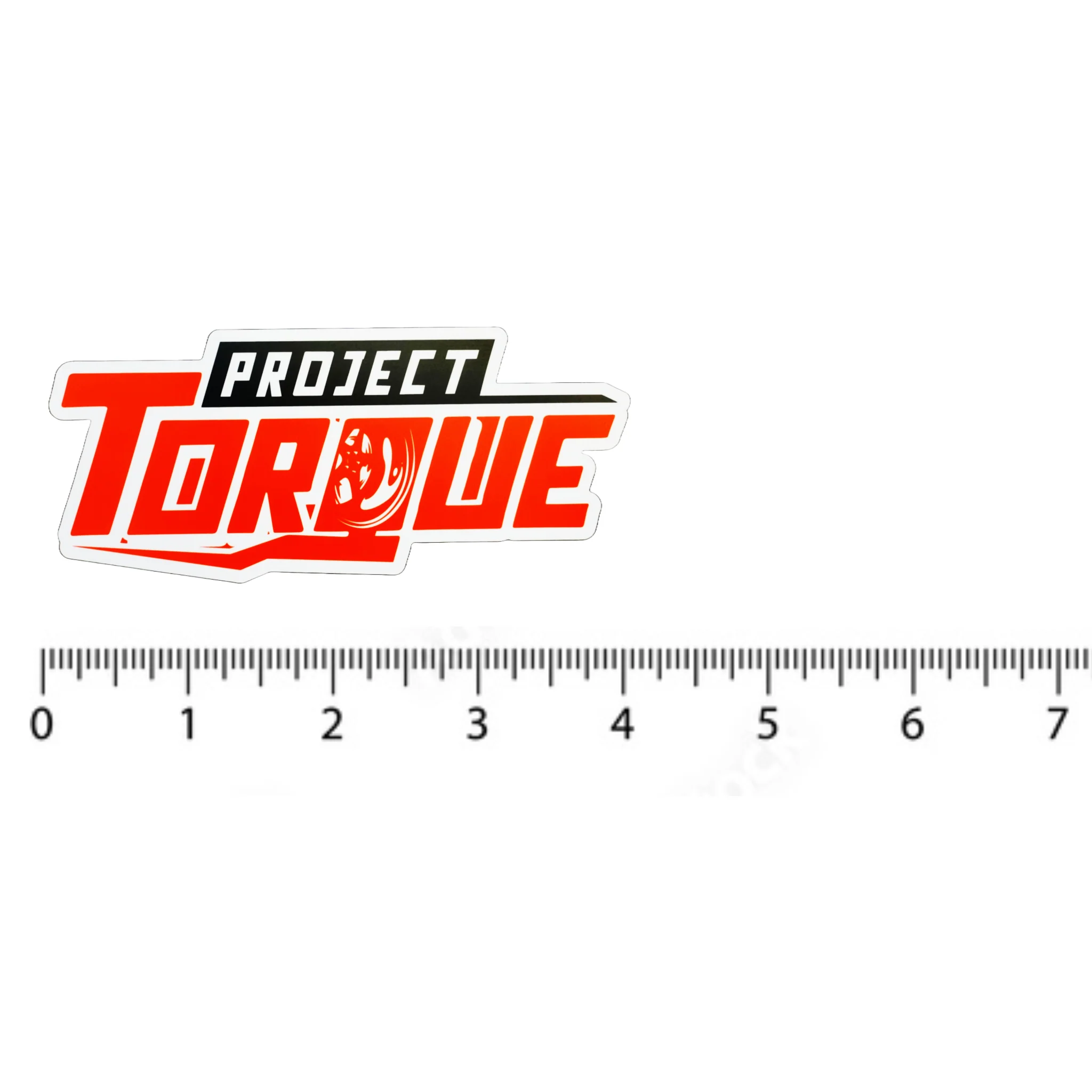 RED SMALL PROJECT TORQUE DECAL - Image 2